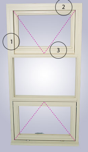 Flush Casement Top Hung