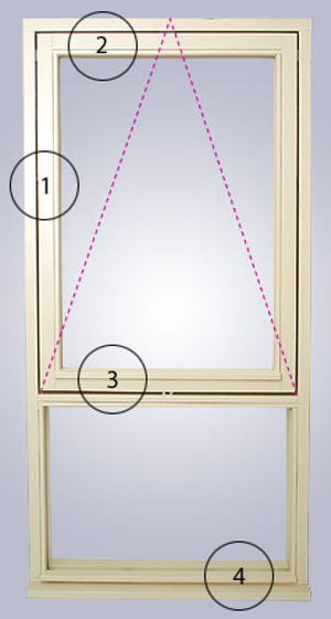 Flush Casement Top Hung