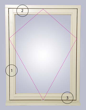 Flush Casement Top Hung